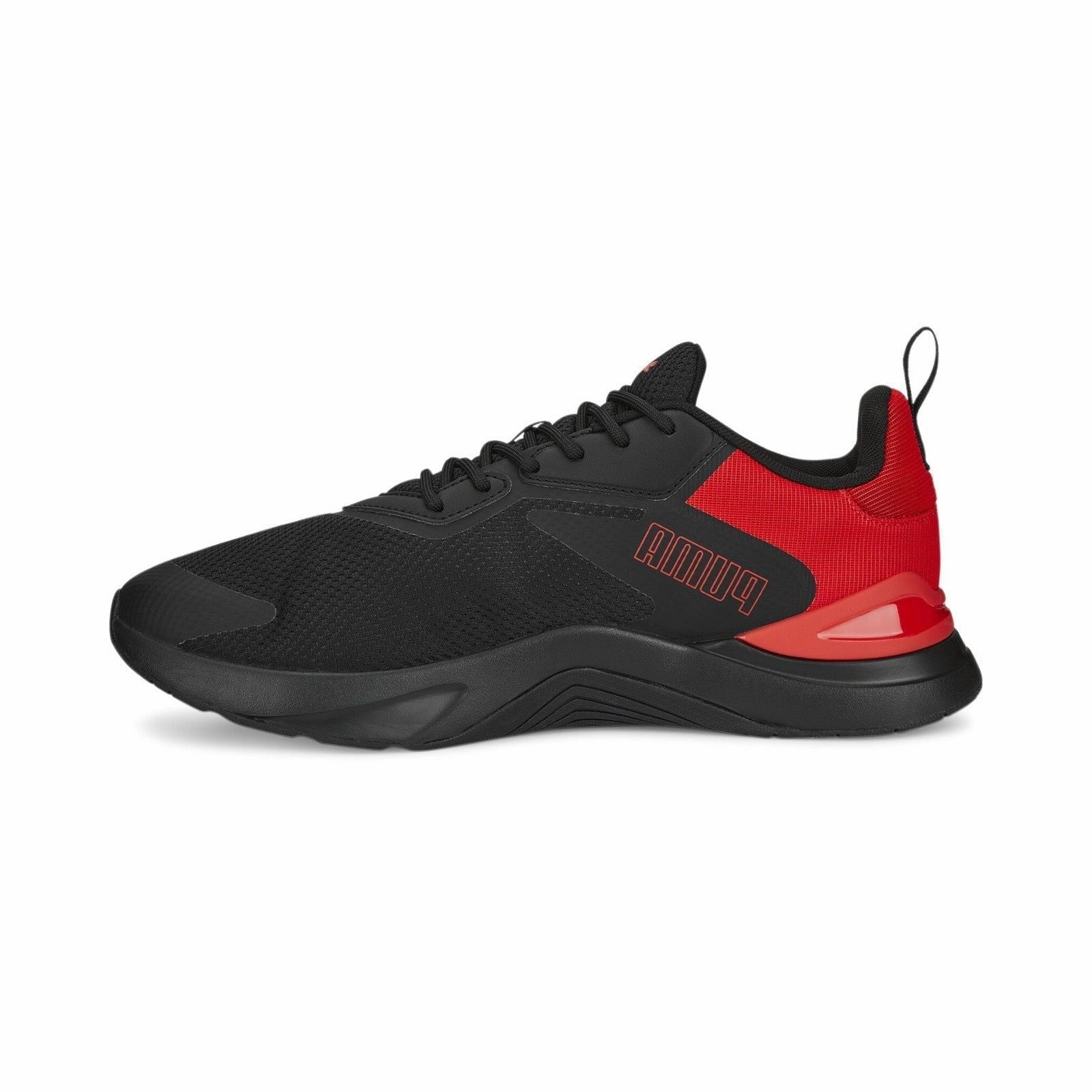 Asics Gel Rocket 12 Volleyball Shoes Puma Men's Infusion Training Shoes - Black / All Time Red