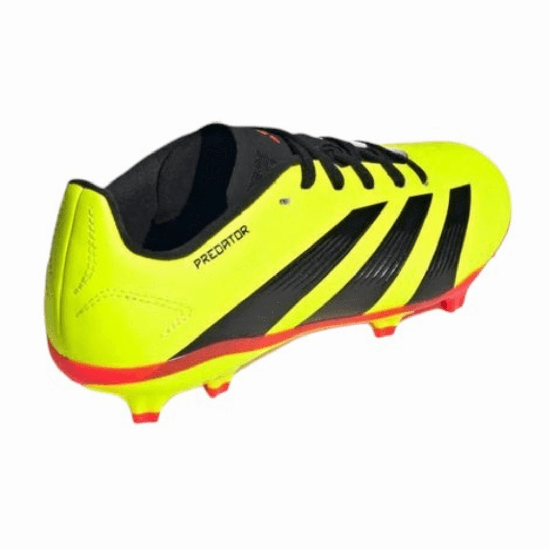 Adidas -   Kid's Predator 24 League FG J 'Energy Citrus Pack'  - Team Solar Yellow / Core Black / Solar Red Ozweego Shoes Adidas