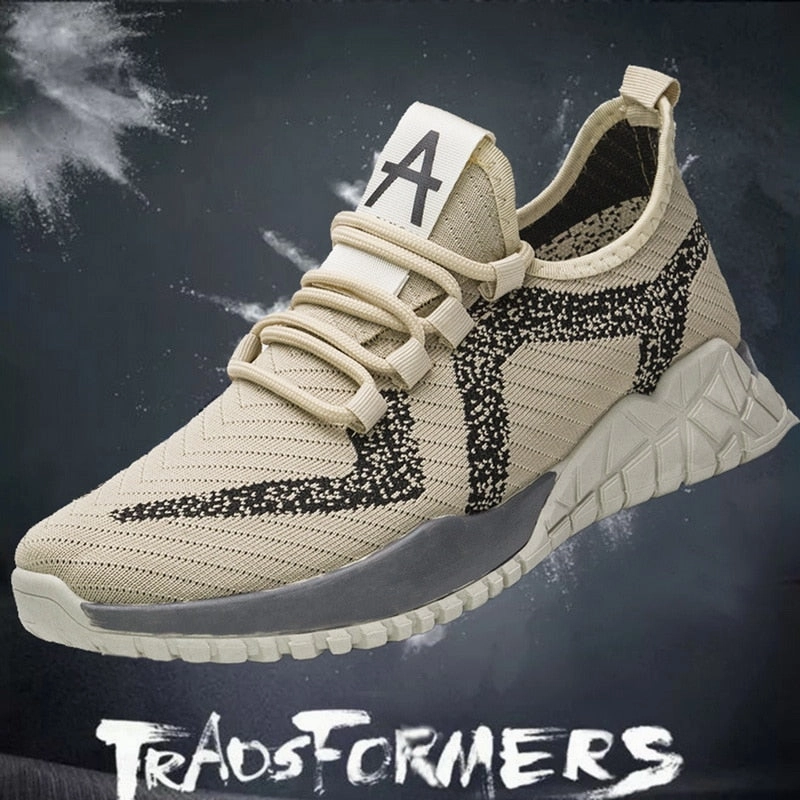 Spring New Men Shoes Flat Casual Shoes for Men Mesh Breathable Walking Shoes Sneaker Wholesale Best Workout Shoes Flat Feet