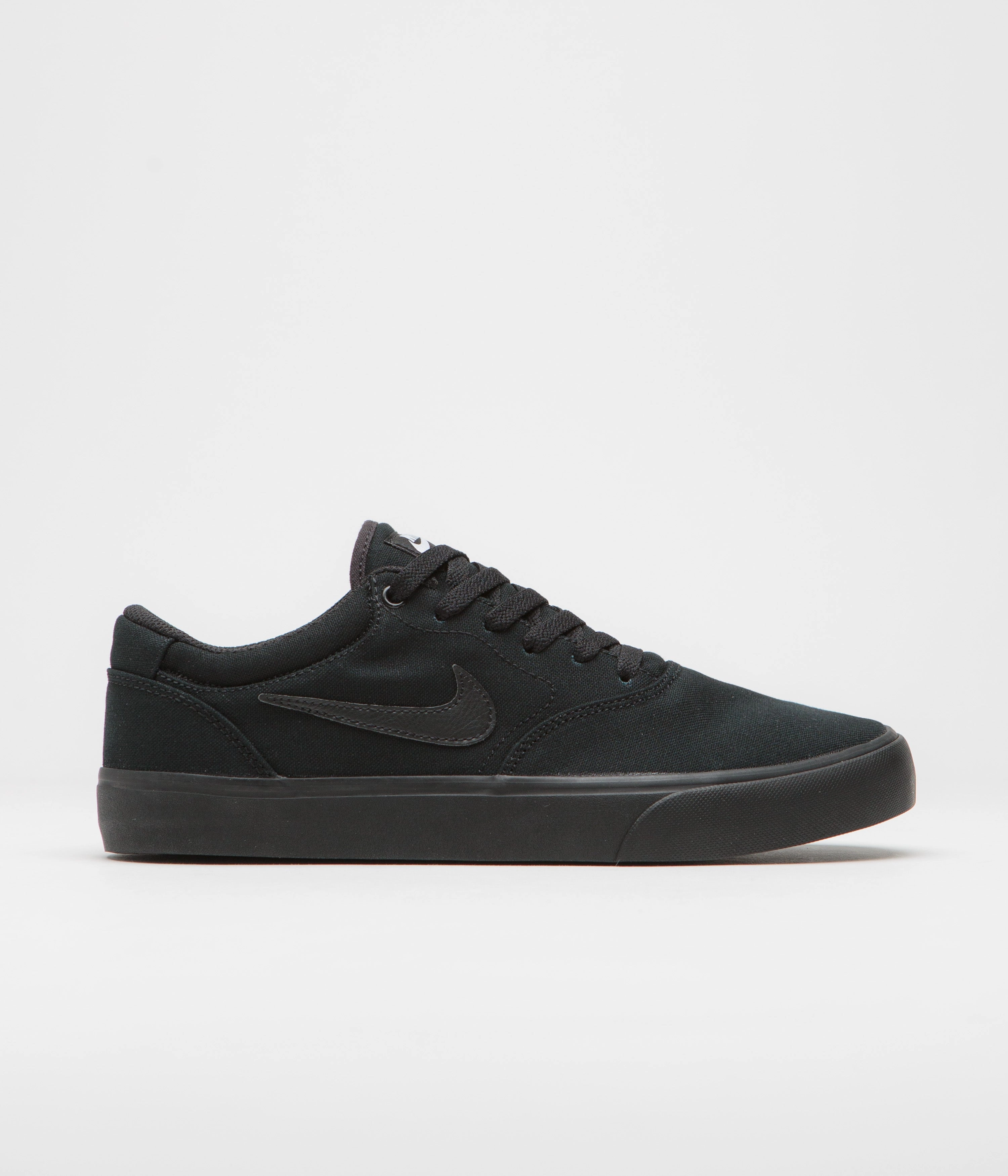 Nike SB Chron 2 Canvas Shoes - Black / Black - Black Asics Shoes Sports