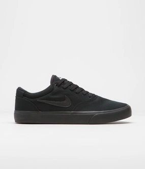 Nike SB Chron 2 Canvas Shoes - Black / Black - Black Asics Shoes For Working Out