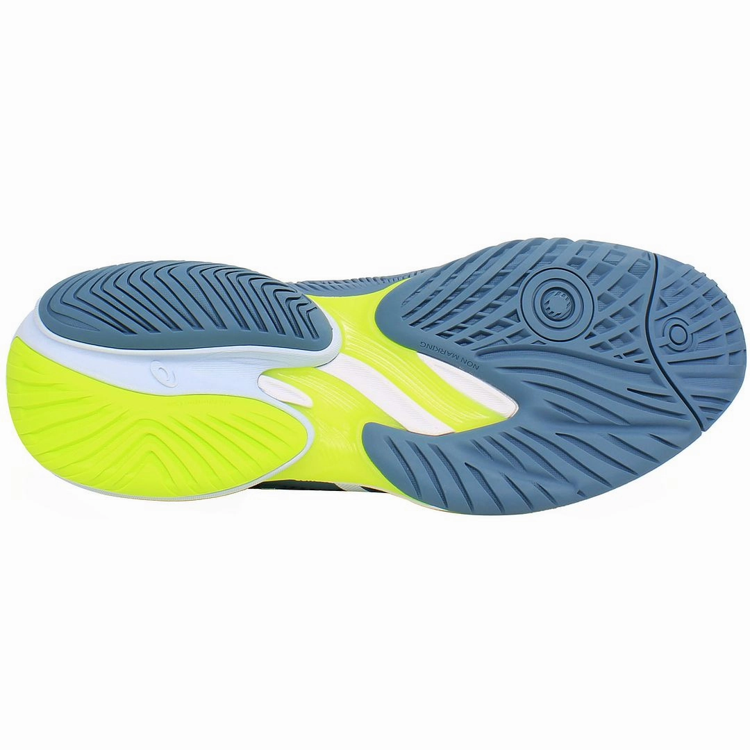 Asics Court FF 3 Mens Blue Tennis Shoes Asics Narrow Width Running Shoes