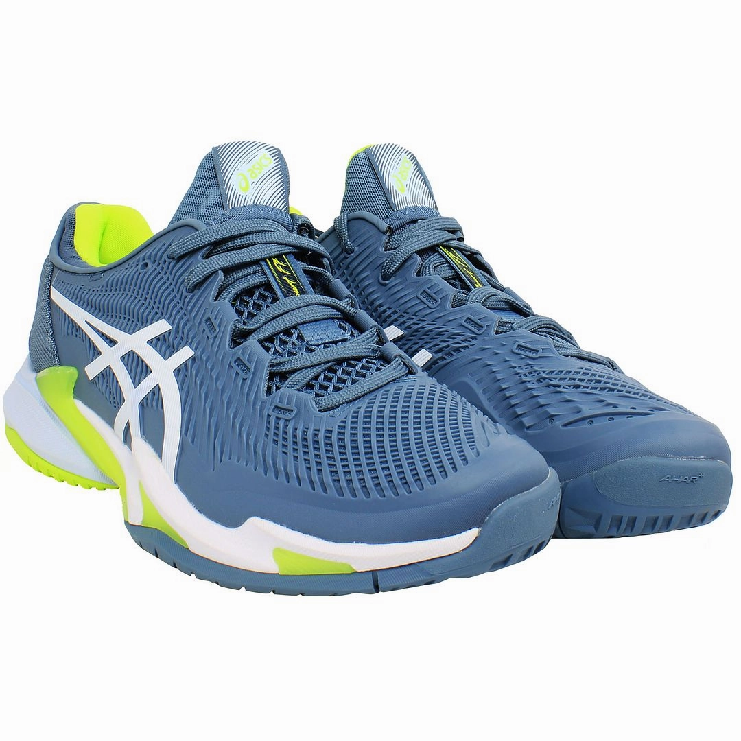 Asics Gel Frequency 3 Walking Shoe Asics Court FF 3 Mens Blue Tennis Shoes