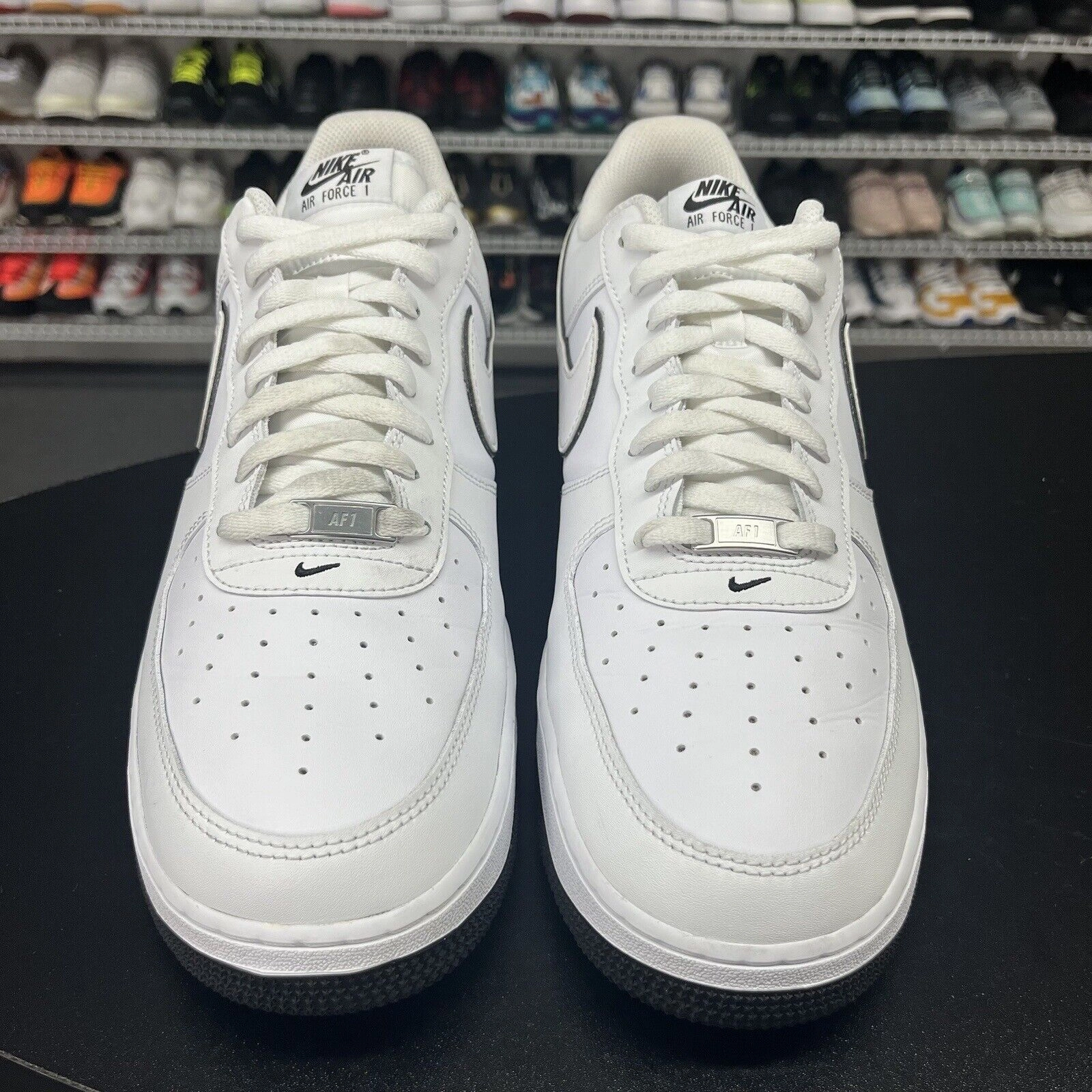 Nike Air Force 1 '07 Low Shoes 'White/Black' (DV0788-103) Sz 14 Asics 4e Basketball Shoes