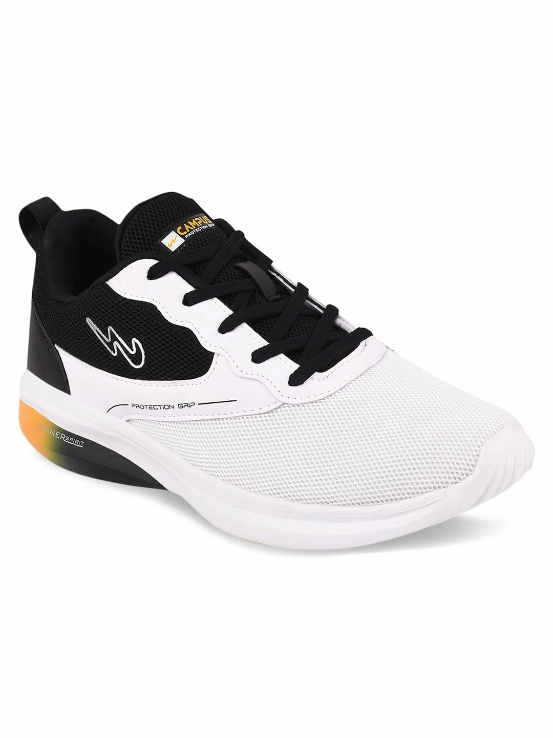 CAMP-RELISH White Men's Running Shoes Sprint Running Shoes