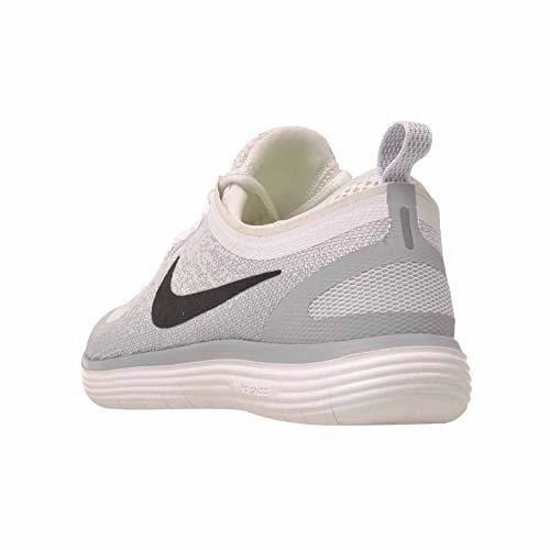 Asics Best Support Shoe NIKE Womens Free RN Distance 2 White/Black/Pure Platinum Running Shoe 6.5 Women US