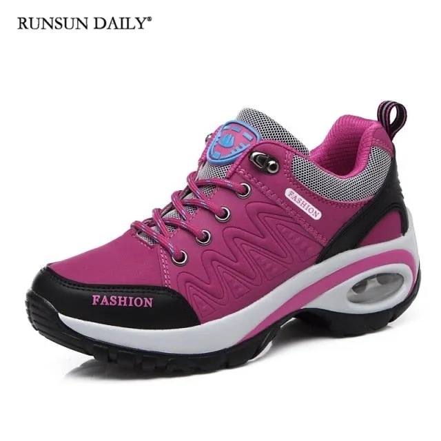 Athletic Shoes And Sneakers Sneakers Women's Air Cushion Athletic Running Shoes Walking  Sport