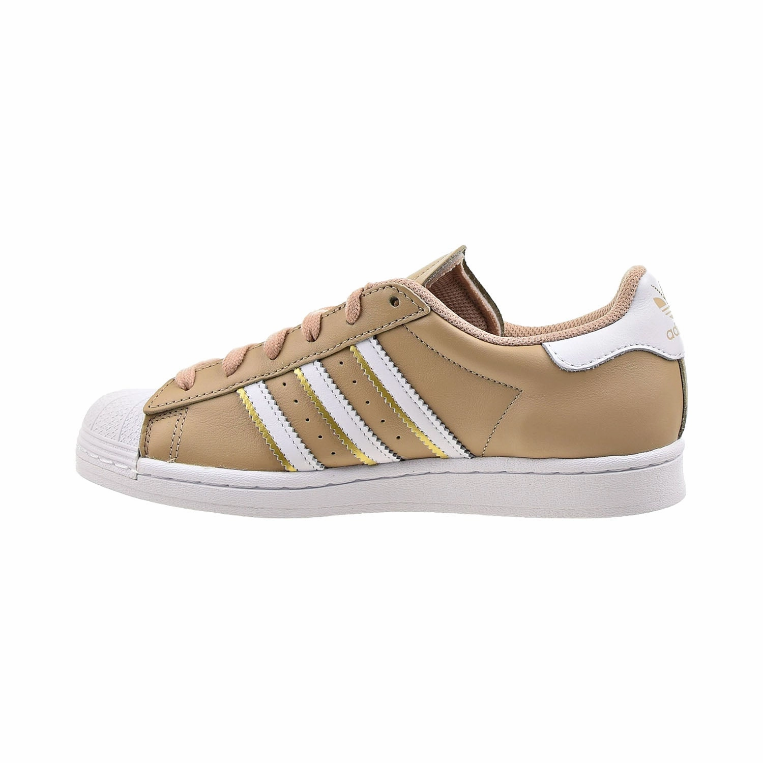 Adidas Superstar Women's Shoes Cloud White-Pale Nude-Gold Metallic Adidas Munich Olympics Shoes