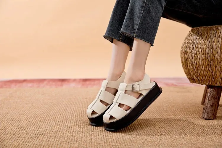 Women Roman Leisure Thick Soled Sandals Sandals Grande Antigua Resort