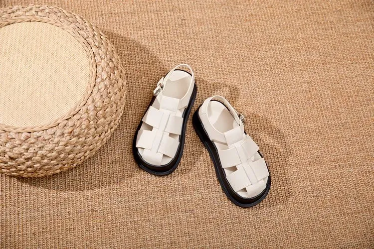 Summer Platform Sandals Women Roman Leisure Thick Soled Sandals
