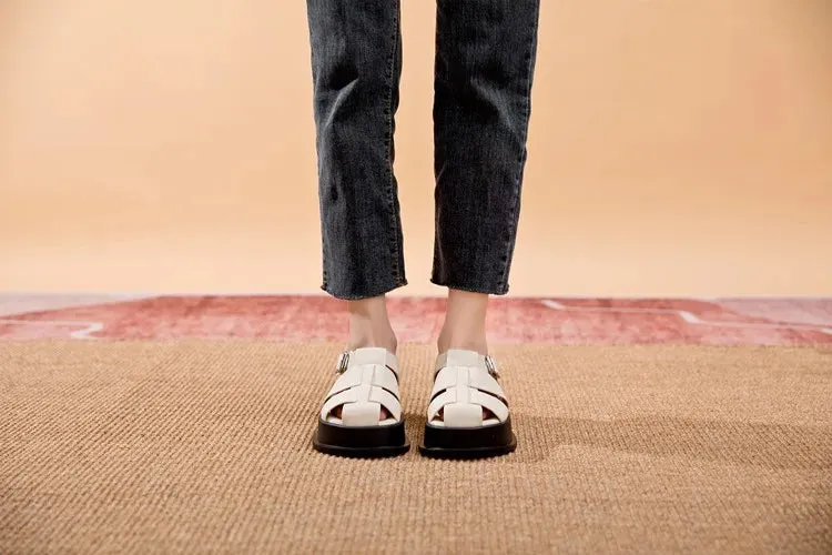 Women Roman Leisure Thick Soled Sandals Western Sandals