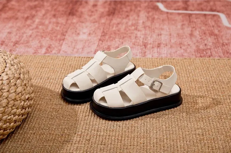 Arch Support For Sandals Women Roman Leisure Thick Soled Sandals