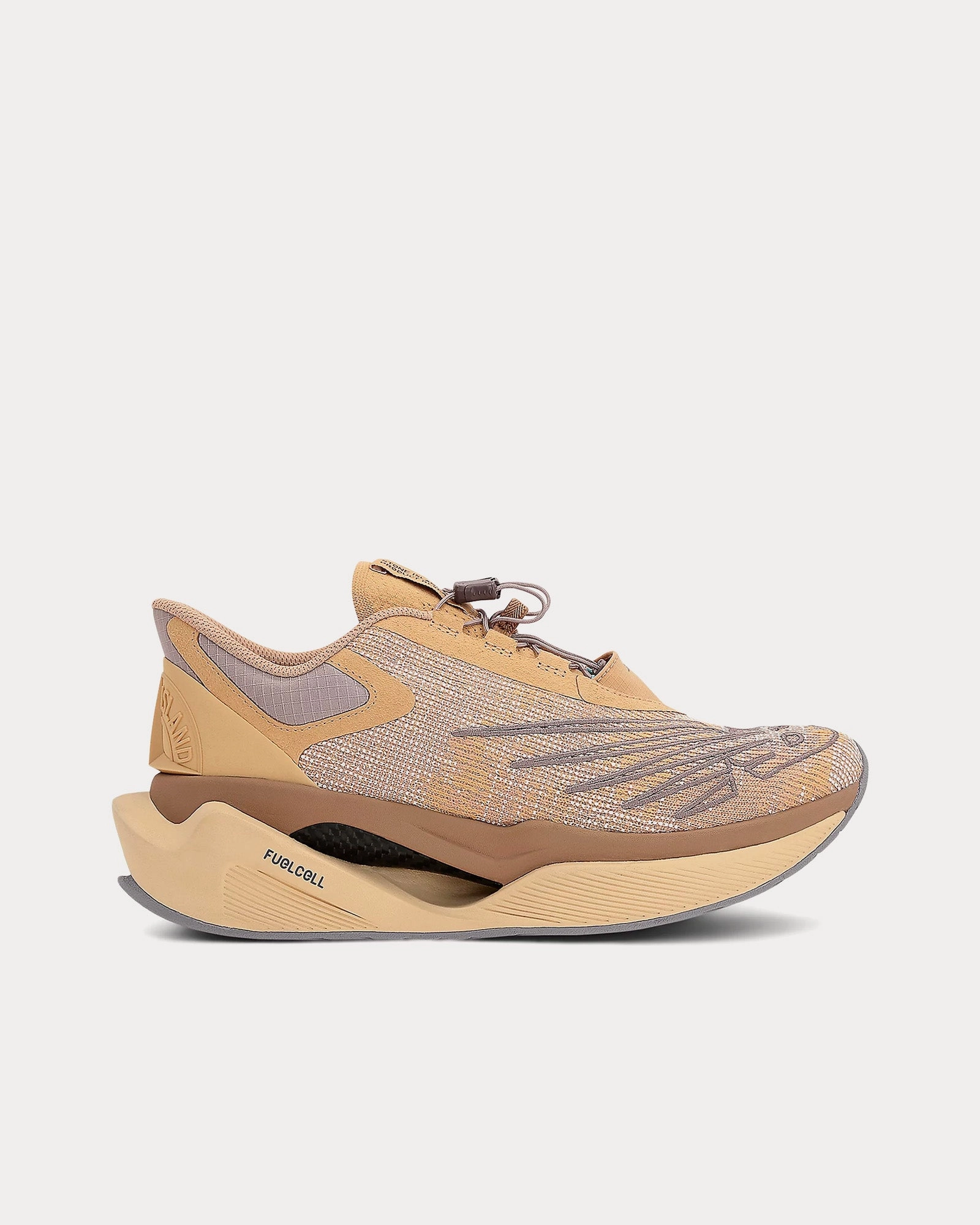 Tokyo Design Studio FuelCell C_1 Tan / Brown / Grey Running Shoes New Balance 410 Women