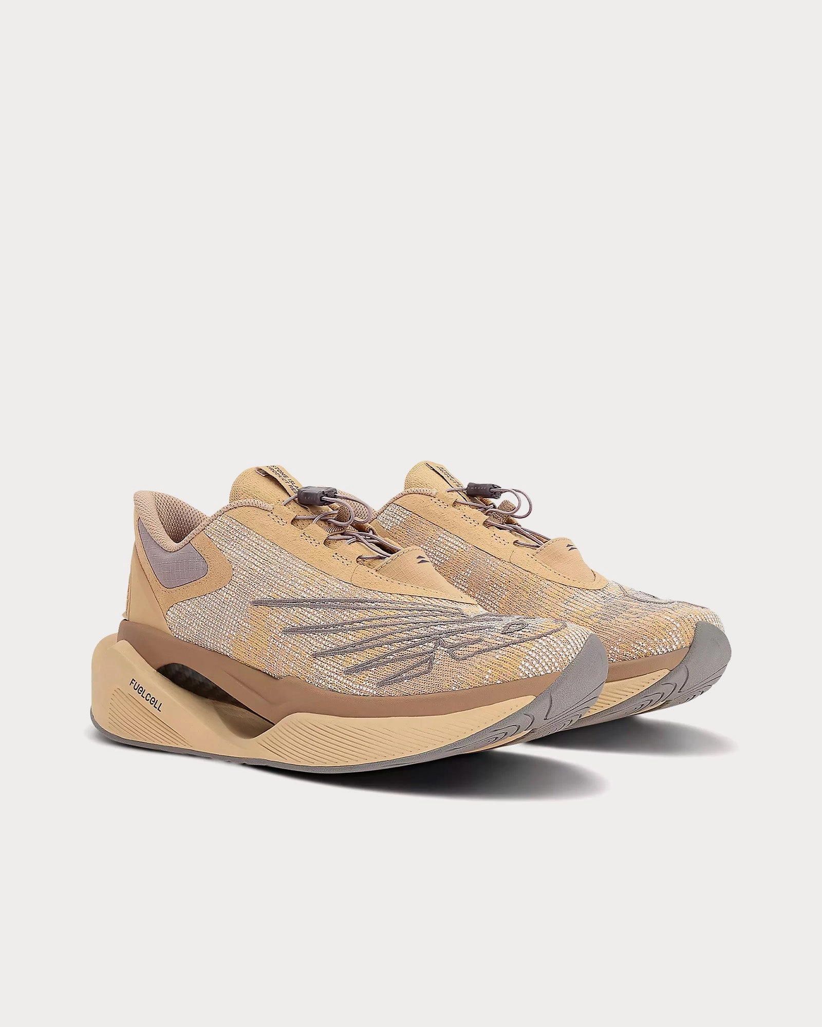 New Balance Factory Store Tokyo Design Studio FuelCell C_1 Tan / Brown / Grey Running Shoes