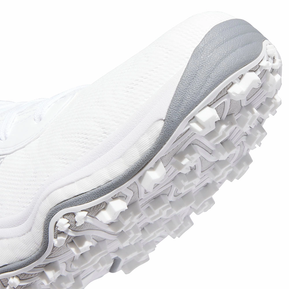 adidas CODECHAOS '25 Spikeless Waterproof Shoes - White/Silver Metallic/Grey Two Sale On Adidas Samba Shoes