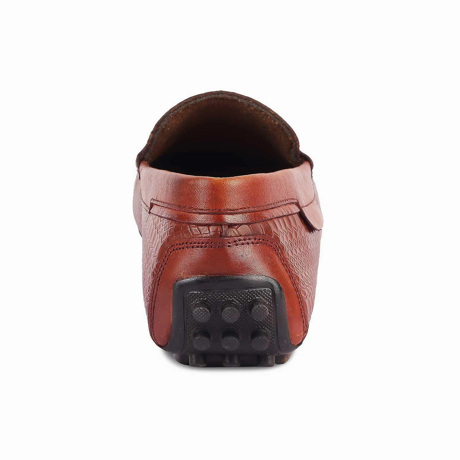 Affordable Designer-inspired Loafers The Argon Tan Men's Leather Driving Loafers Tresmode