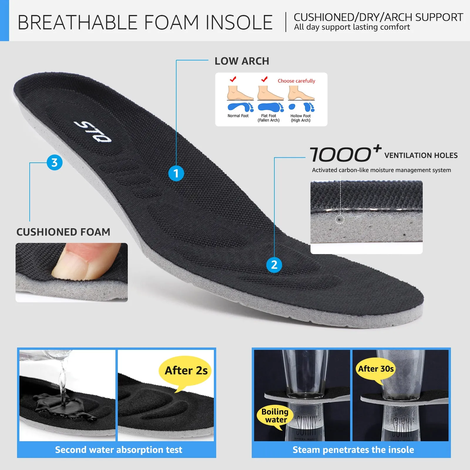 STQ Womens Slip on Shoes Breathable Lightweight Orthopedic Walking Shoes Workout Gym Sports Athletic Sneakers Oxford Sneakers