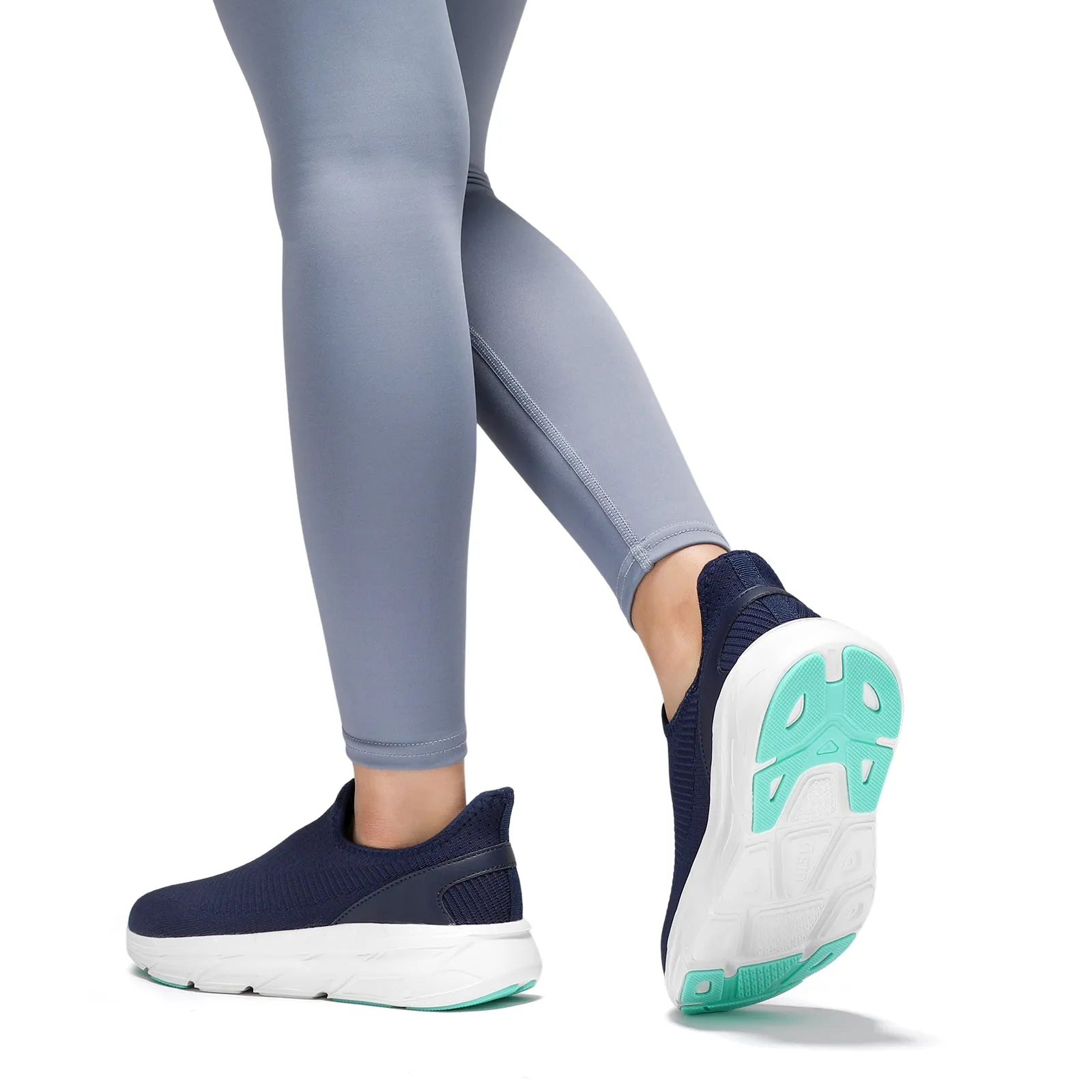 Extra Wide Slip On Sneakers STQ Womens Slip on Shoes Breathable Lightweight Orthopedic Walking Shoes Workout Gym Sports Athletic Sneakers