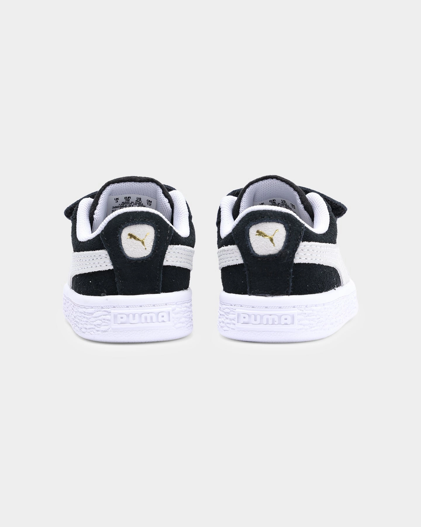 Puma Speaker Shoes Puma Infant Suede Classic XXI Black/White
