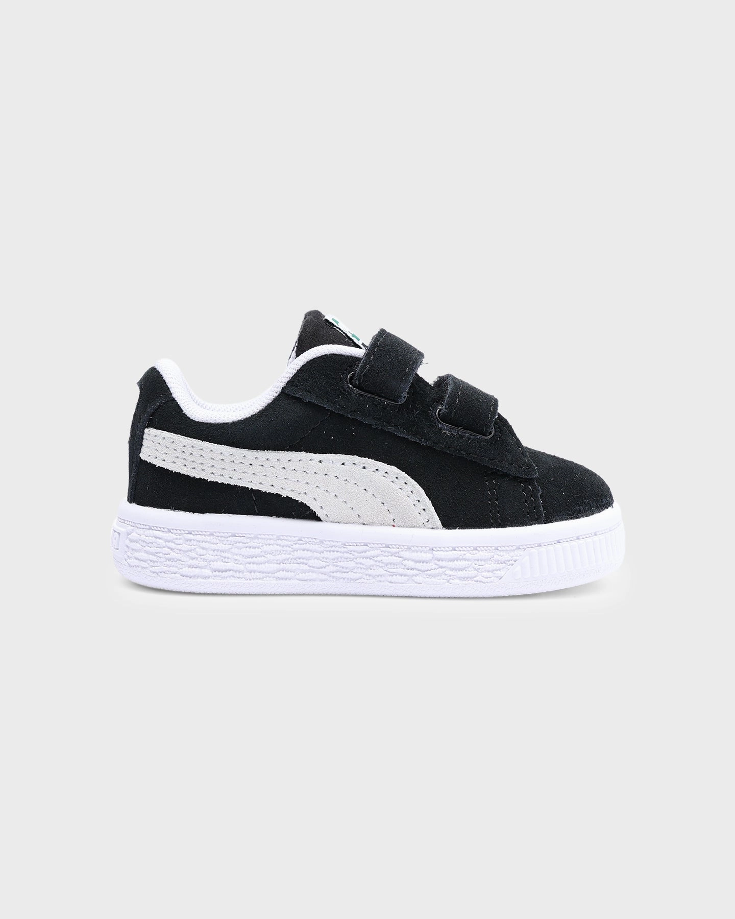 Puma Infant Suede Classic XXI Black/White Puma And Ferrari Shoes