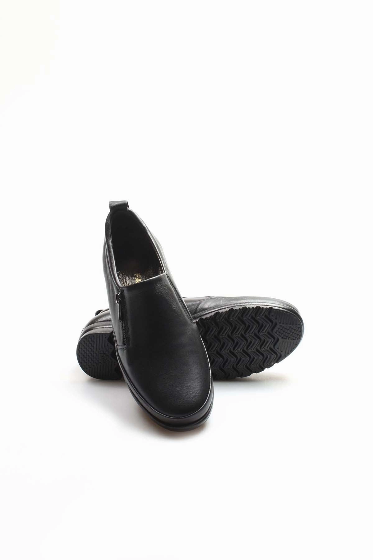 Nautica Casual Oxford Shoes FST Genuine Leather Women's Casual Shoes 881ZA1085 Black - Etten-Leur