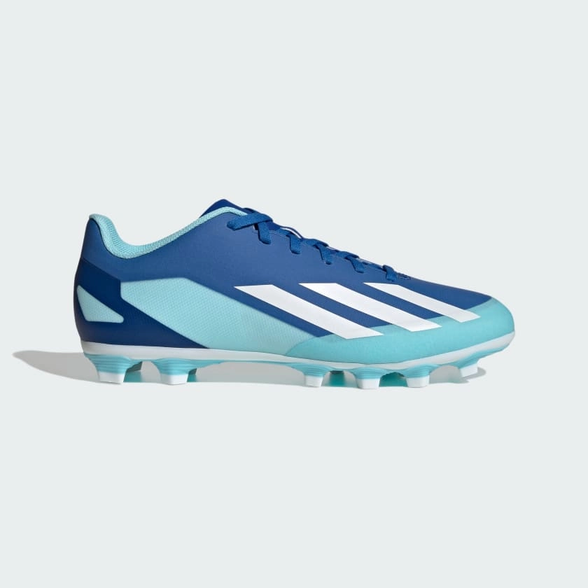 ADIDAS X CRAZYFAST.4 FLEXIBLE GROUND BOOTS-BLUE Fluffy Adidas Shoes