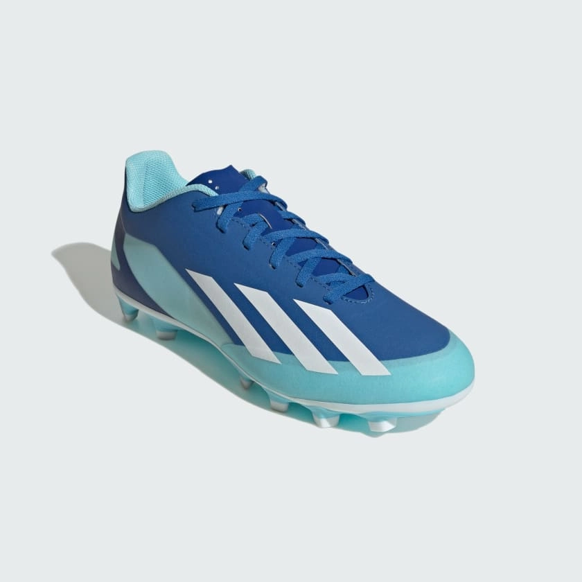 ADIDAS X CRAZYFAST.4 FLEXIBLE GROUND BOOTS-BLUE Adidas Boxing Shoes Speedex