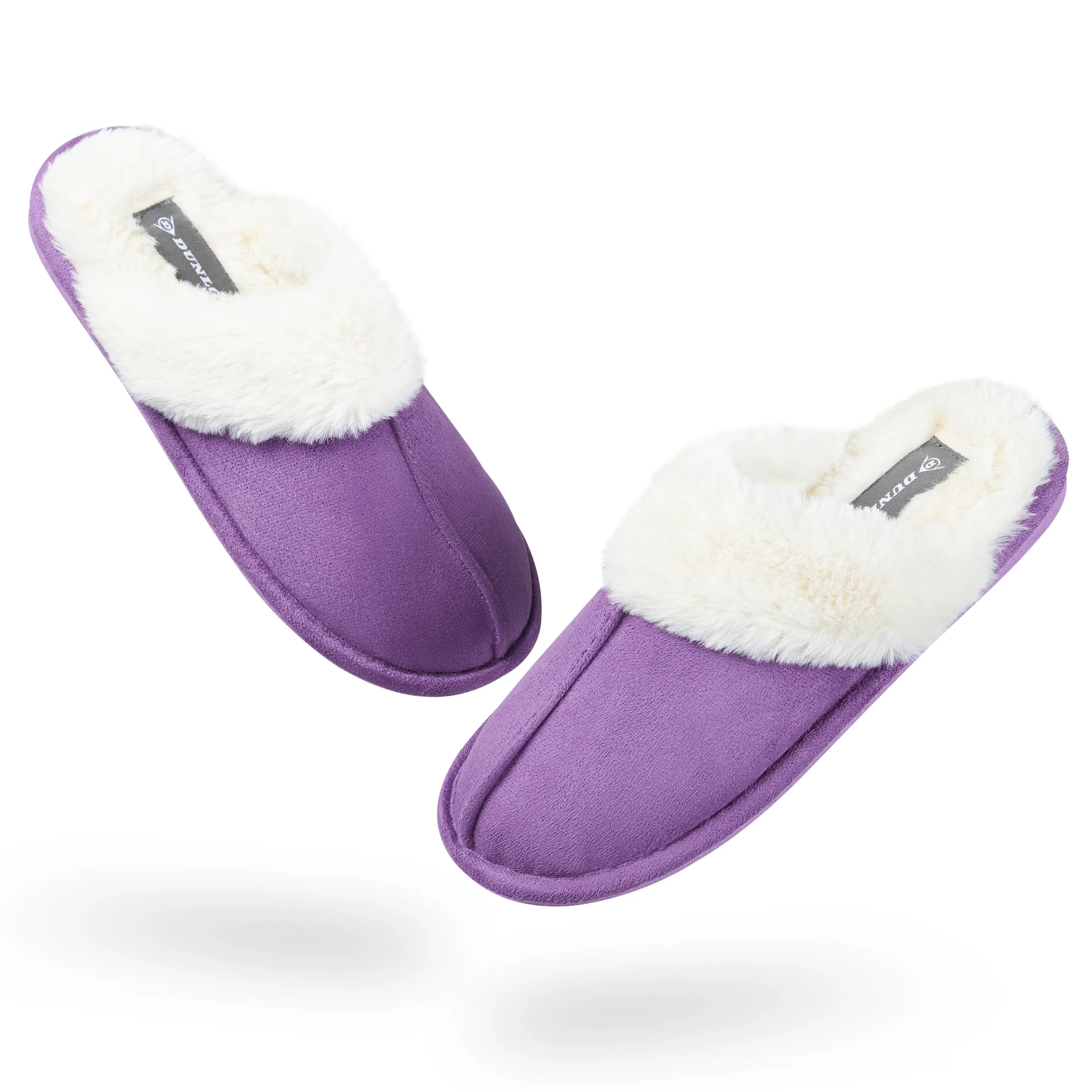 Yorkshire Terrier Slippers Dunlop Womens Slippers, Memory Foam Fluffy Slip On House Shoes