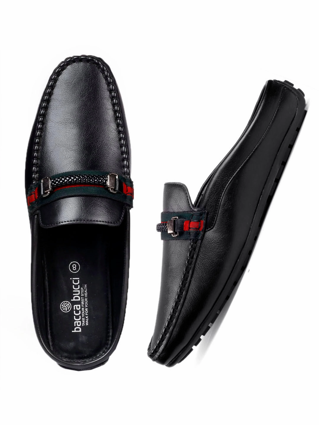 Bacca Bucci JAMBOREE Fashion Mules/Clogs/Backless Loafers for Party/Travel/Office Loafers Wedges