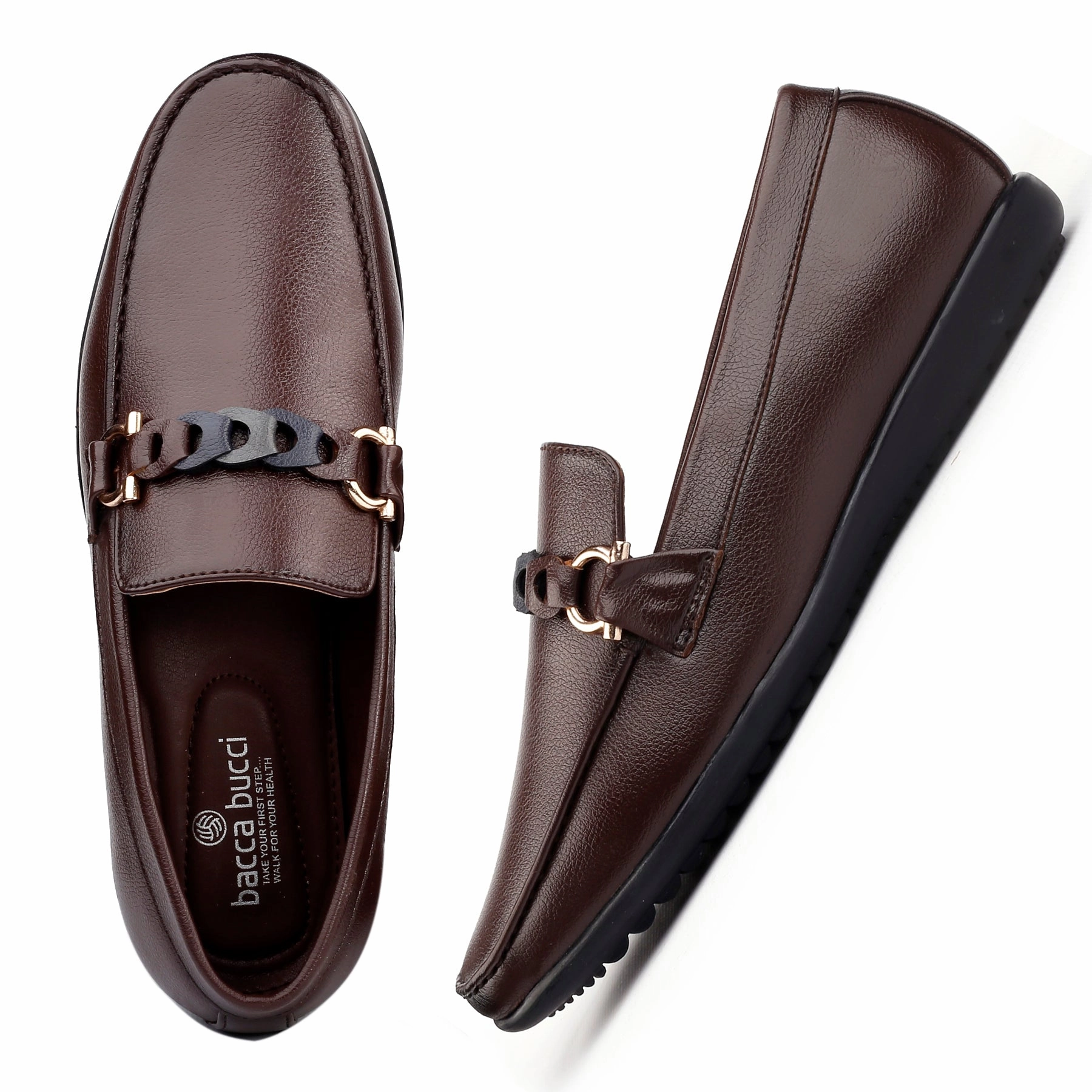 Bacca Bucci Men's VEGAS Casual Slip-On Loafers Moccasins Lightweight Driving Shoes Meermin Loafers