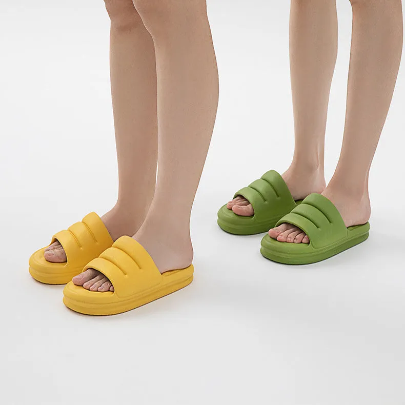 Slides Vs Slippers Summer Slippers Women Home Shoes Bathroom Slippers