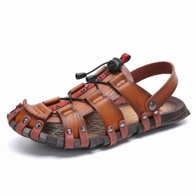 Butterfly Sandals Summer Men's Sandals Breathable Beach Outdoor Shoes Summer Roman Men Sandals High Quality Sandals Slippers Soft Bottom