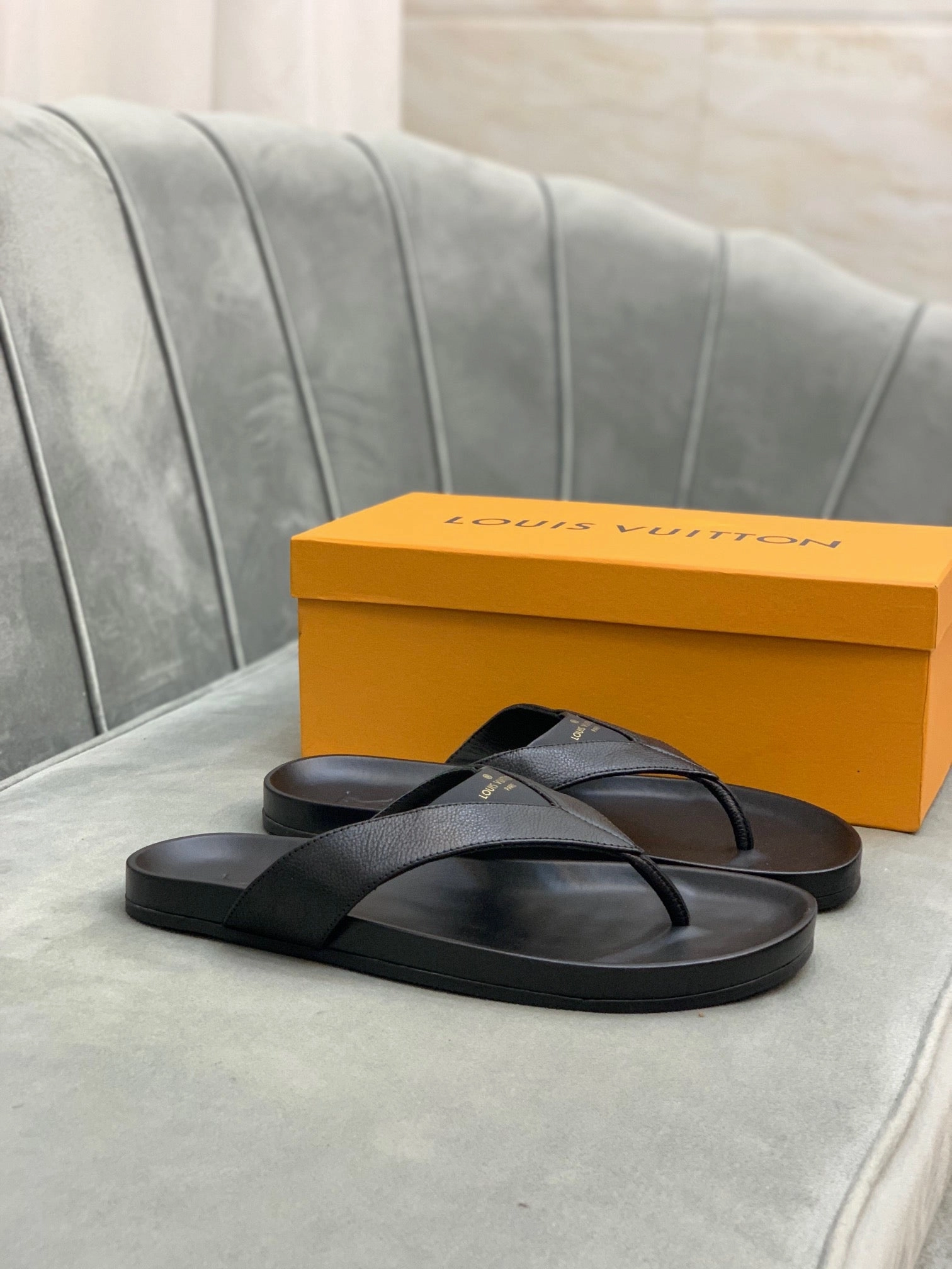 Decorative Ballet Slippers MSE053 LB flip-flops for men's / Size6-11