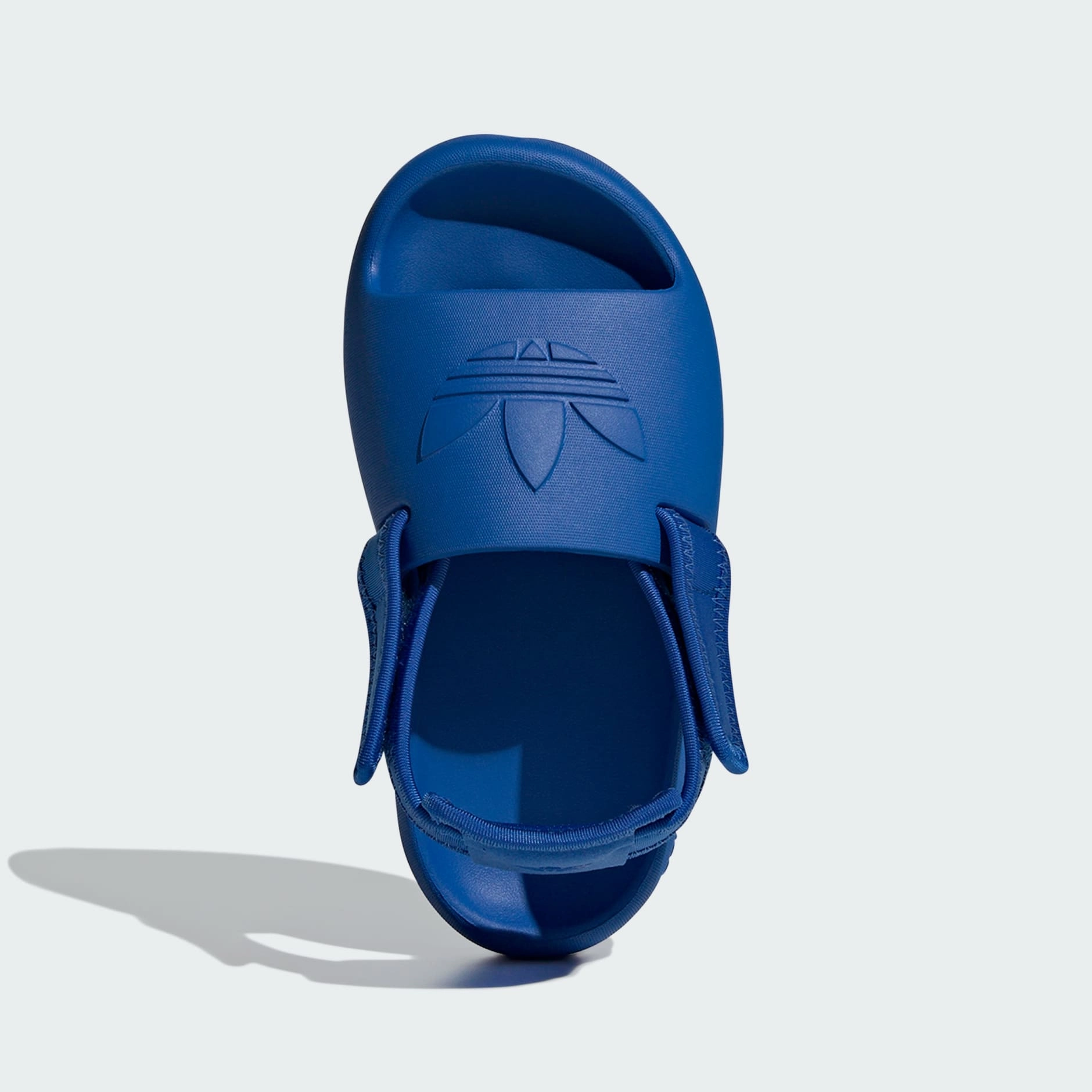 ADIFOM ADILETTE SLIDES KIDS - Blue / Blue / Blue Futuristic Adidas Shoes