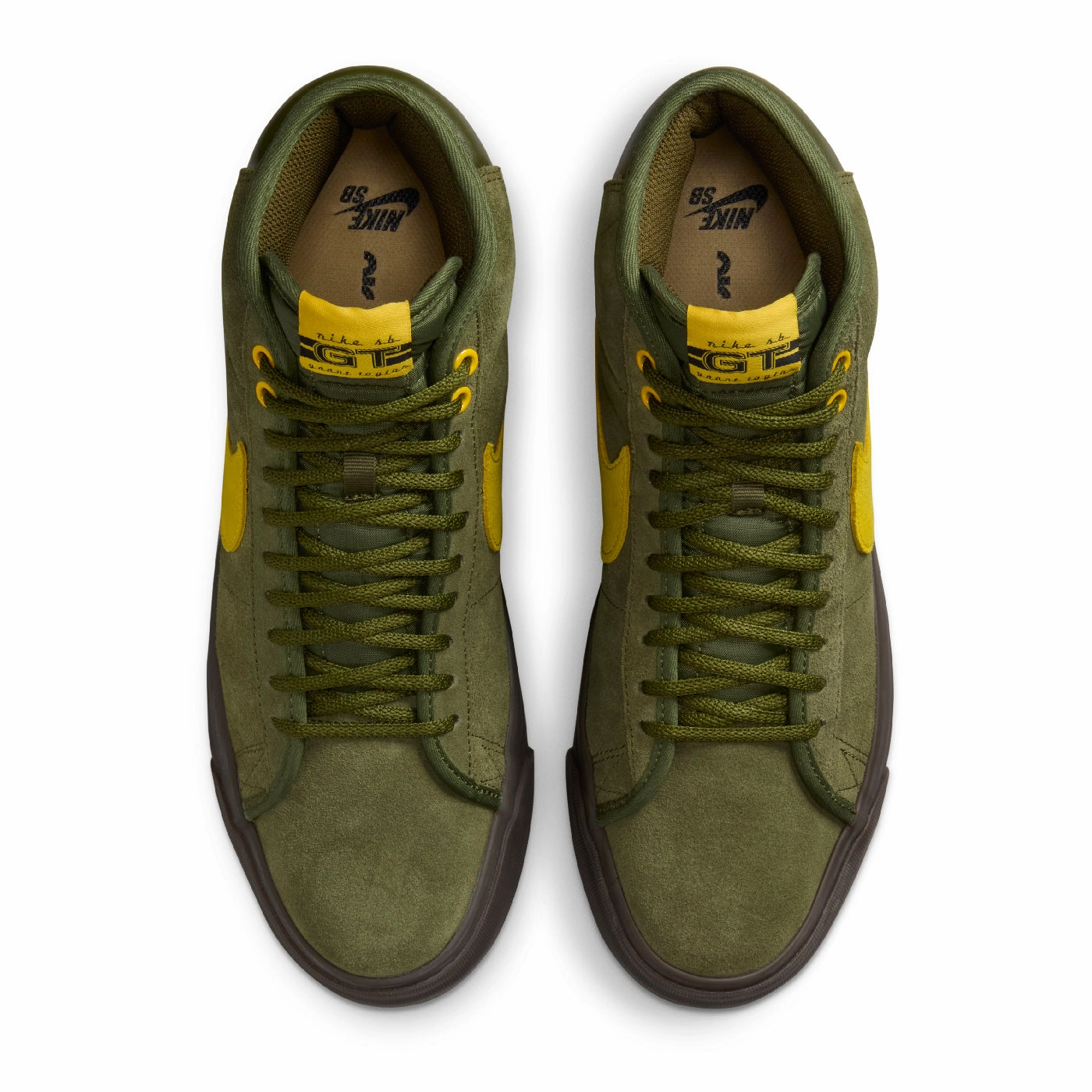 Nike SB  x ANTIHERO Zoom Blazer Mid Shoe - Rough Green / Armarillo - Rough Green Asics Running Shoes With Good Arch Support