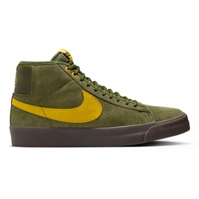 Nike SB  x ANTIHERO Zoom Blazer Mid Shoe - Rough Green / Armarillo - Rough Green Classic Asics Shoes