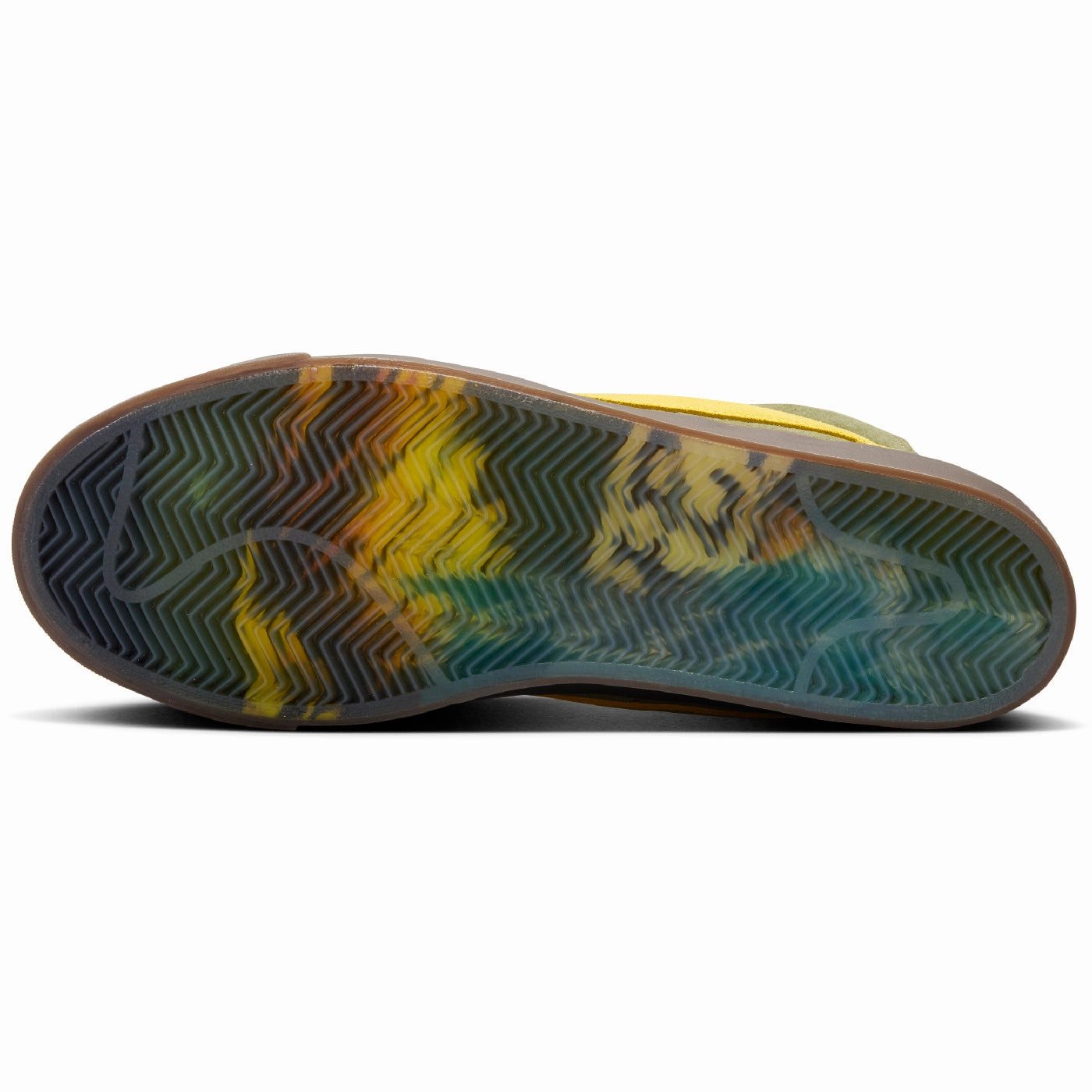 Nike SB  x ANTIHERO Zoom Blazer Mid Shoe - Rough Green / Armarillo - Rough Green Discontinued Asics Running Shoes