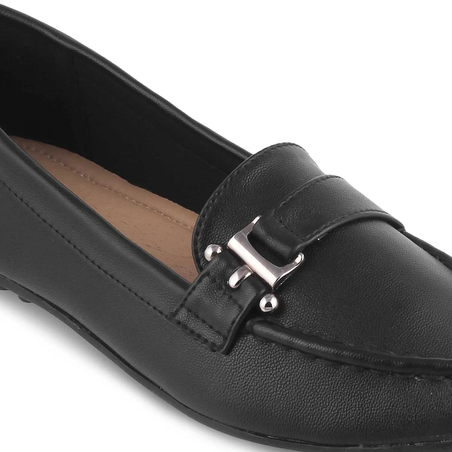 Jessa Loafers The Lativa Black Women's Dress Loafers Tresmode