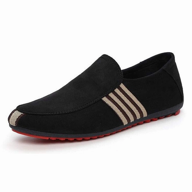 Best Budget Running Shoes For Feet HEE GRAND Brand 2017 Fashion Slip-On Flat Breathable Casual Male Shoes, Striped Solid Men Summer Fashion Shoes XMR212