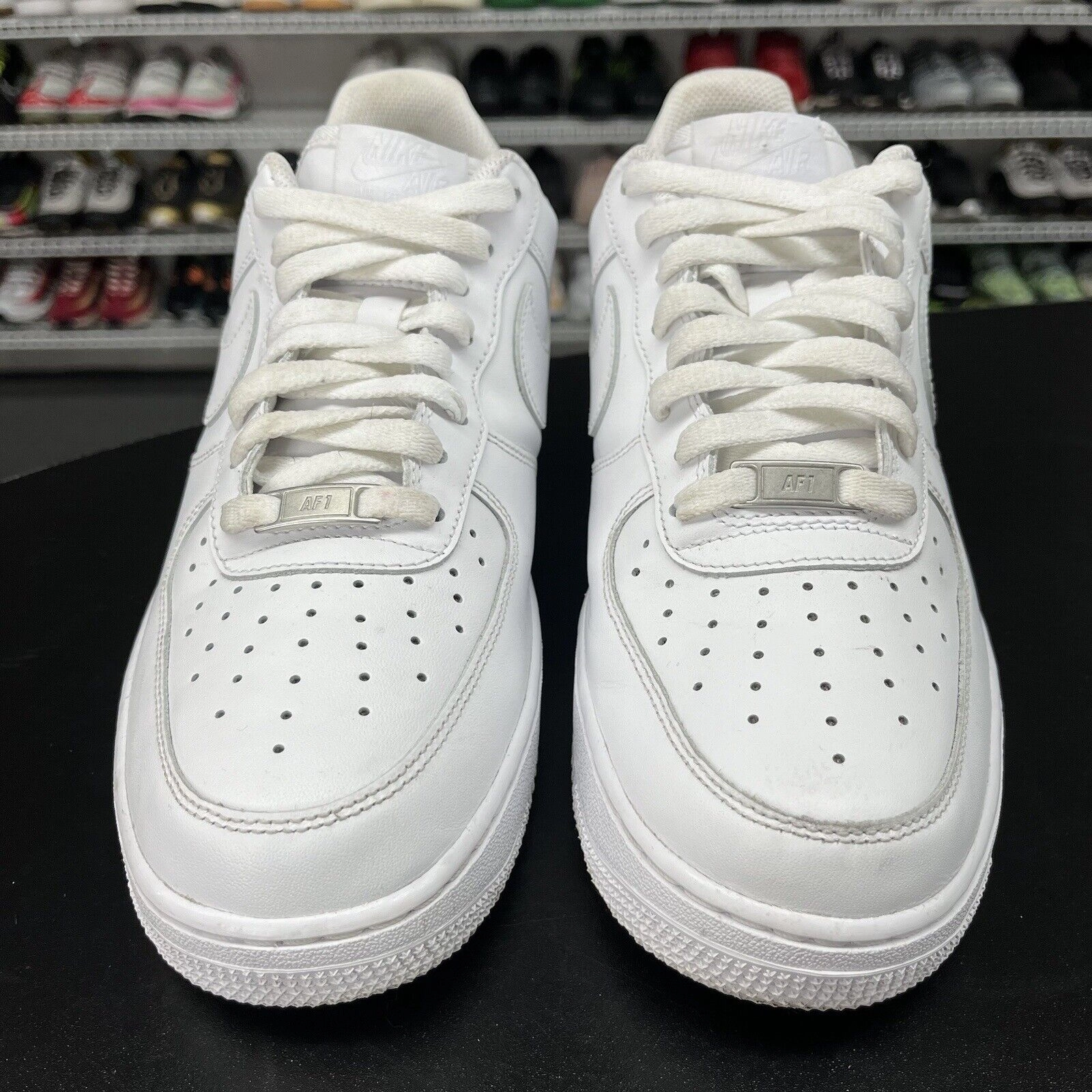 Nike Air Force 1 Low '07 White CW2288-111 Men's Size 9 Shoelaces For Asics Running Shoes