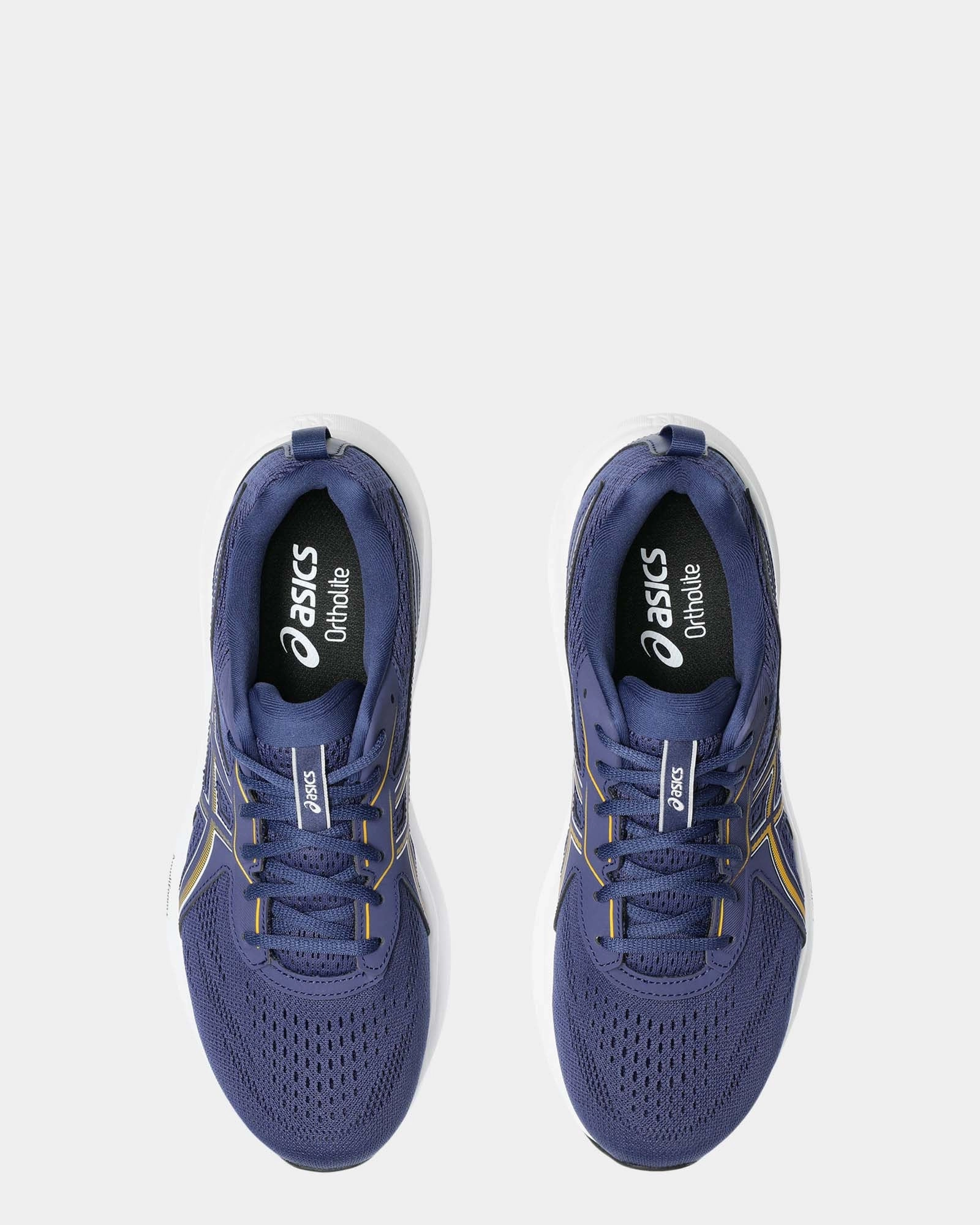 Asics Marathon Race Shoes Contend 9 Mens Indigo Blue/White