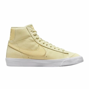 Most Cushioned Asics Running Shoe Nike - Women's Blazer Mid Premium 'Alabaster' - Alabaster / White