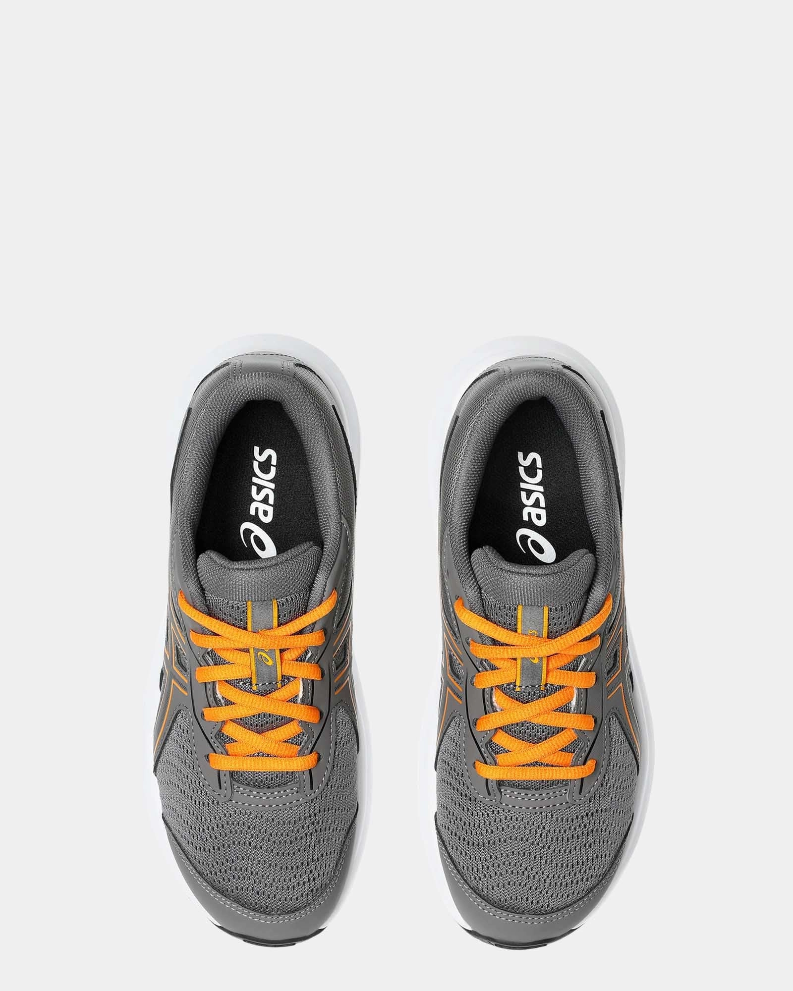 Contend 9 Grade School Carbon/Black Asics Shoes Brand