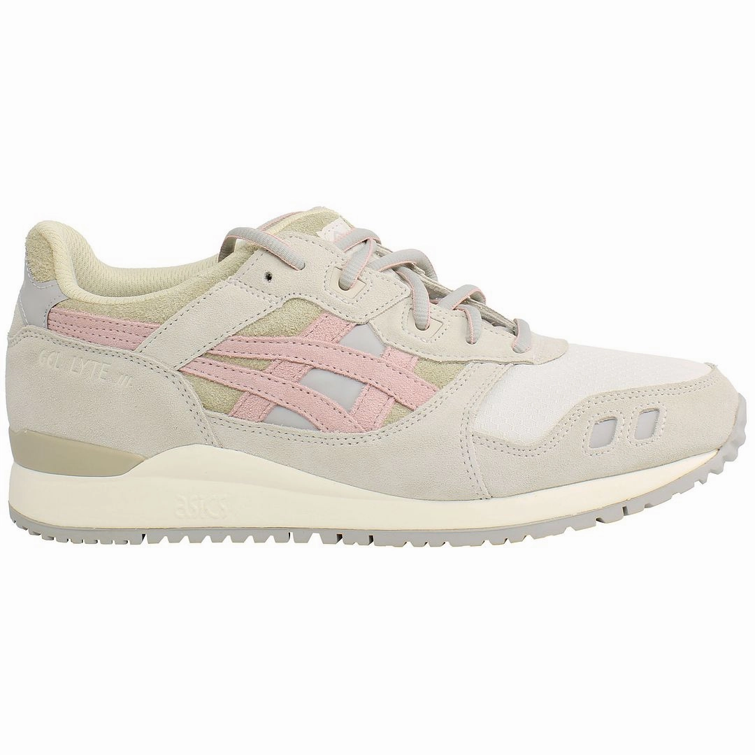 Asic Shoe Laces Asics Gel-Lyte III OG GTX Mens Beige Trainers