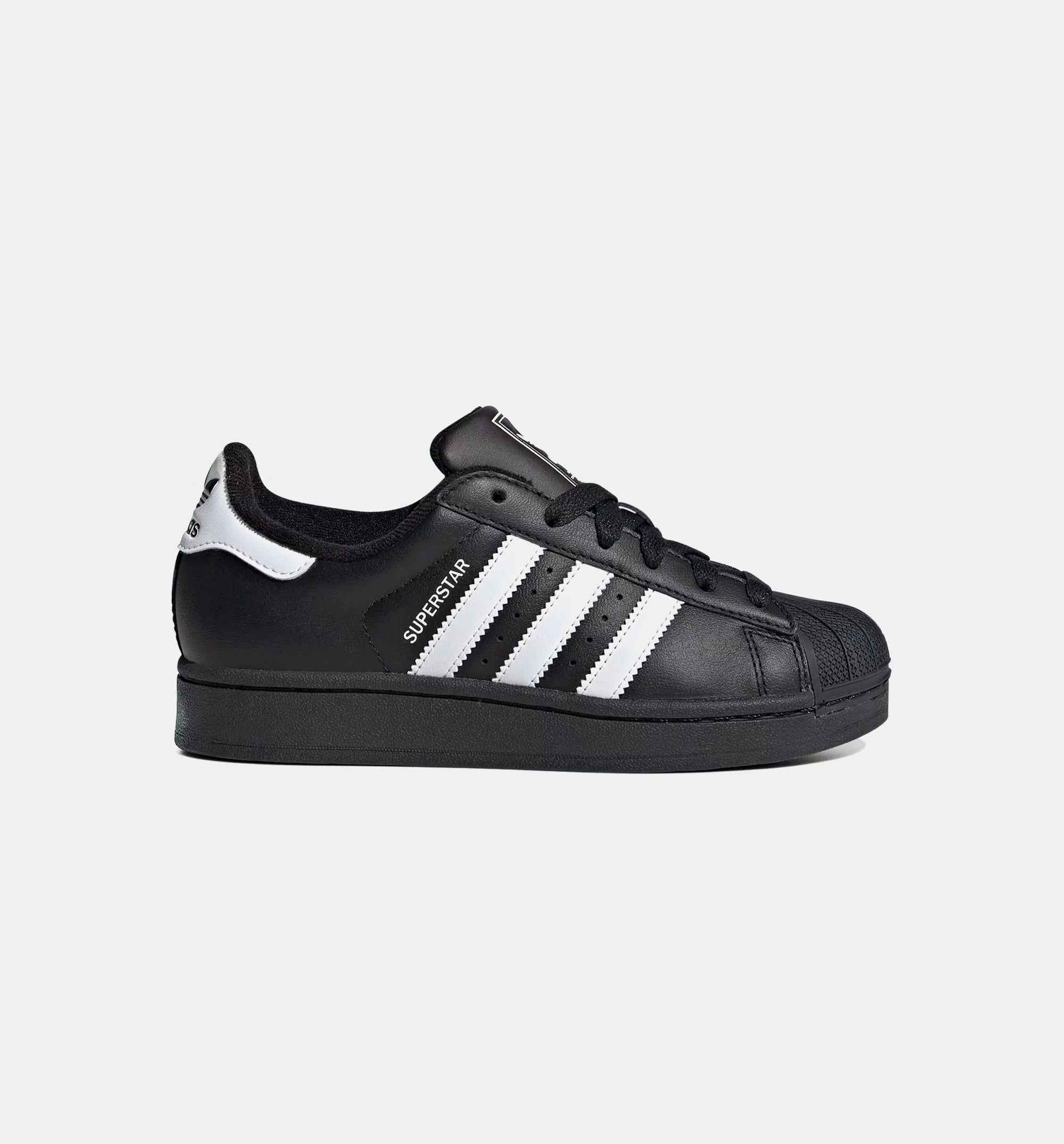 Superstar II Grade School Lifestyle Shoe -  Black/White University Of Michigan Adidas Shoes