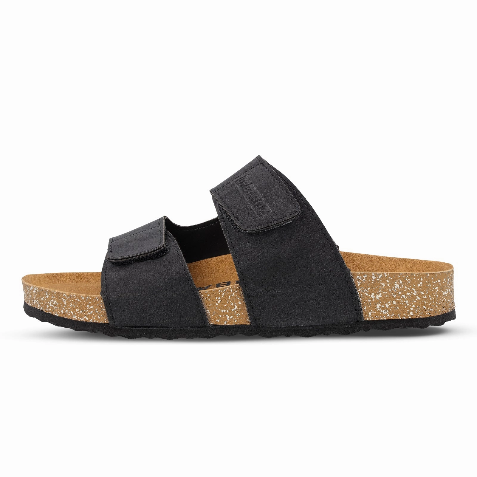 URBANOZ Men's Comfort Sandals - WGE53068 Black Barbados Sandals Royal