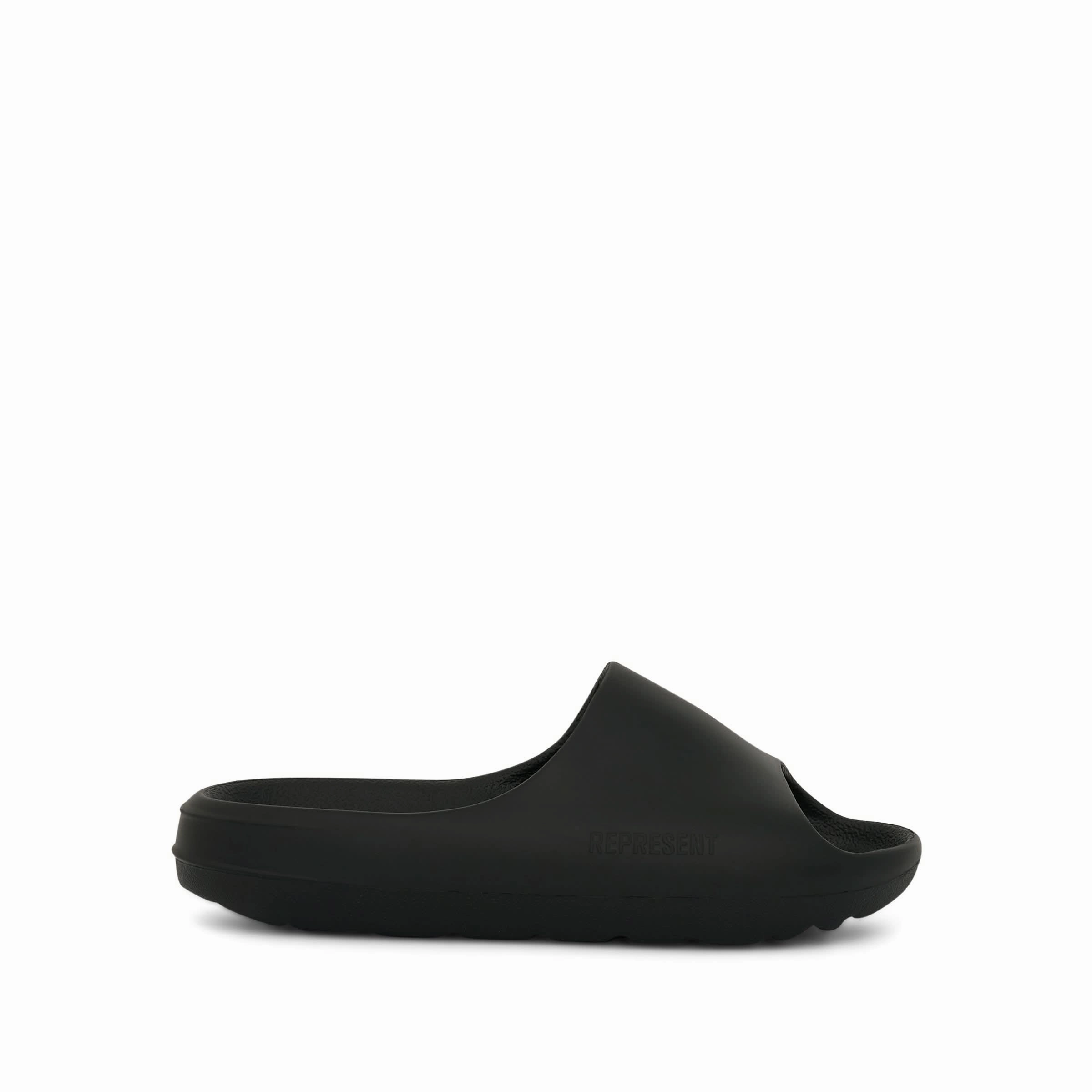 Rubber Sliders in Black Eddie Bauer Sandals