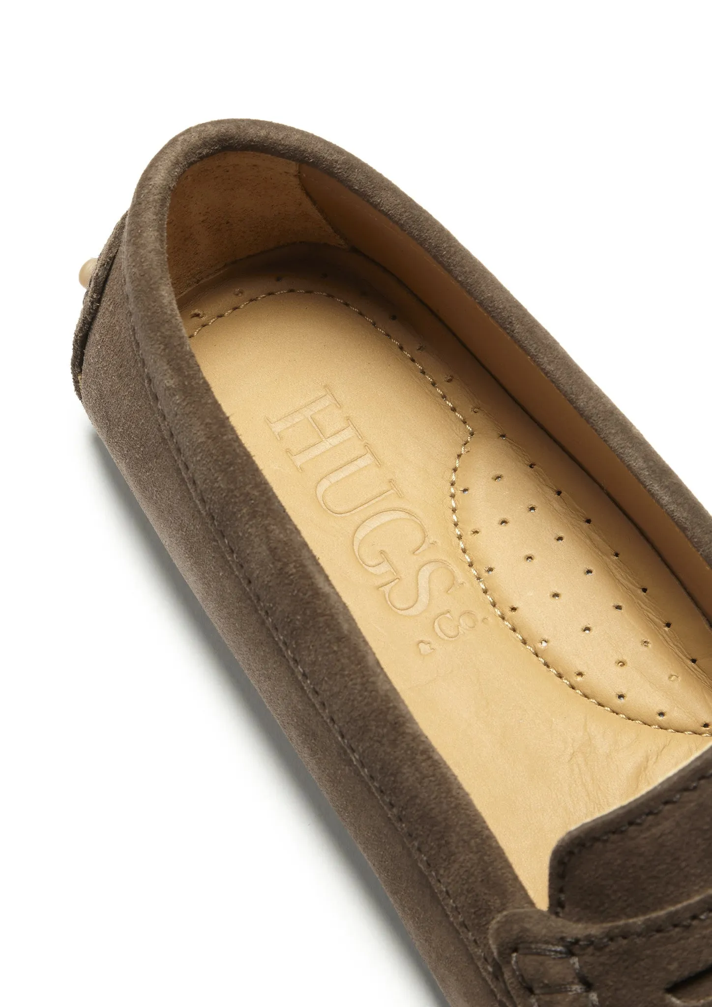 Loafers Dupe Women's Penny Driving Loafers, brown suede