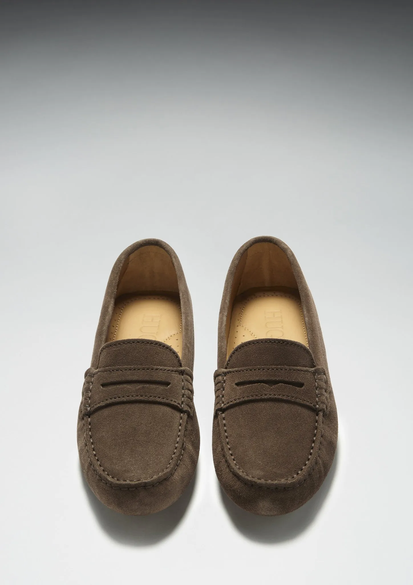 Women's Penny Driving Loafers, brown suede Atg Loafers