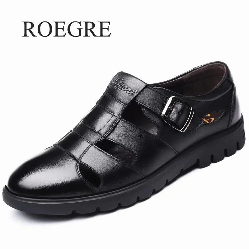 Eva Sandals Men Sandals Genuine Leather Sandals Men Outdoor Casual Men Leather Sandals For Men Beach Shoes Roman